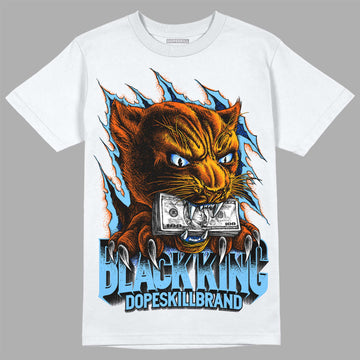 Dunk Low Futura University Blue DopeSkill T-Shirt Black King Graphic Streetwear - White