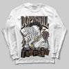 A Ma Maniére x Air Jordan 4 “Dark Mocha” DopeSkill Long Sleeve T-Shirt Sorry I've Been Trappin Graphic Streetwear - White