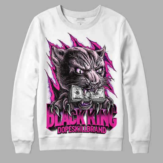 Dunk Low Triple Pink DopeSkill Sweatshirt Black King Graphic Streetwear - WHite