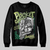 Foamposite Pro 'Pine Green' DopeSkill Sweatshirt Pocket Change Graphic Streetwear - black