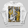 Jordan 12 "Phantom" DopeSkill Long Sleeve T-Shirt Gotta Lotta Means Graphic Streetwear - White