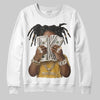 Jordan 5 'Tokyo' DopeSkill Sweatshirt Rich Youth Graphic Streetwear - White 