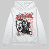 Red Sneakers DopeSkill Hoodie Fix Your Energy Graphic Streetwear - White 