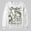 Jordan 4 GS “Light Lemon Twist” DopeSkill Sweatshirt Broken Bones Graphic Streetwear - White 