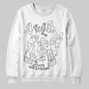 Jordan 5 Retro Wolf Grey (2026) DopeSkill Sweatshirt Real Y2K Players Graphic Streetwear - White