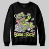 Chase B x Travis Scott x Jordan Jumpman Jack DopeSkill Sweatshirt Born To Be Rich Graphic Streetwear - black