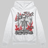 Jordan 8 Retro Bugs Bunny (2025) DopeSkill Hoodie Sweatshirt Laid Back Graphic Streetwear - White