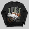 Jordan 4 Retro OG SP Undefeated (2025) DopeSkill Long Sleeve T-Shirt Trust No One Graphic Streetwear - black