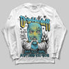 Jordan 11 Retro Gamma Blue (2025) DopeSkill Long Sleeve T-Shirt Drip Harder Graphic Streetwear - White
