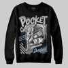 Jordan 5 Retro Wolf Grey (2026) DopeSkill Sweatshirt Pocket Change Graphic Streetwear - black
