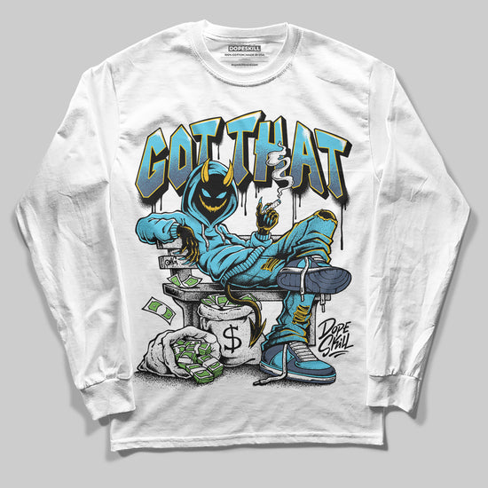Jordan 11 Retro Gamma Blue (2025) DopeSkill Long Sleeve T-Shirt Got That Graphic Streetwear - White
