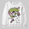 Chase B x Travis Scott x Jordan Jumpman Jack DopeSkill Sweatshirt Nevermind Graphic Streetwear - White
