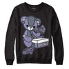 Jordan 5 Retro Low Indigo Haze DopeSkill Sweatshirt Sneakerhead BEAR Graphic Streetwear - Black