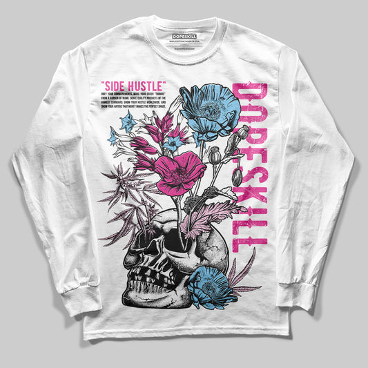 Jordan 6 “Doernbecher” DopeSkill Long Sleeve T-Shirt Side Hustle Graphic Streetwear - White
