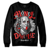 Jordan Spizike Low Bred DopeSkill Sweatshirt Money Don't Lie Graphic Streetwear - Black