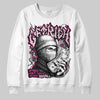 Pink Sneakers DopeSkill Sweatshirt New Get Rich Graphic Streetwear - White