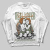 Jordan 4 Retro OG SP Undefeated (2025) DopeSkill Long Sleeve T-Shirt Real Lover Graphic Streetwear - White