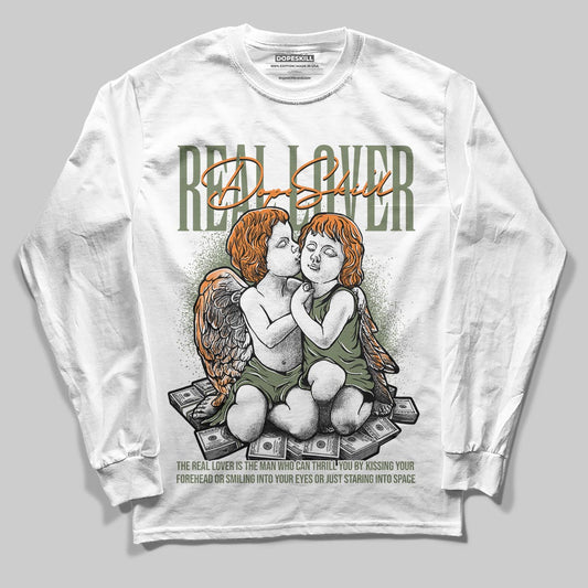 Jordan 4 Retro OG SP Undefeated (2025) DopeSkill Long Sleeve T-Shirt Real Lover Graphic Streetwear - White