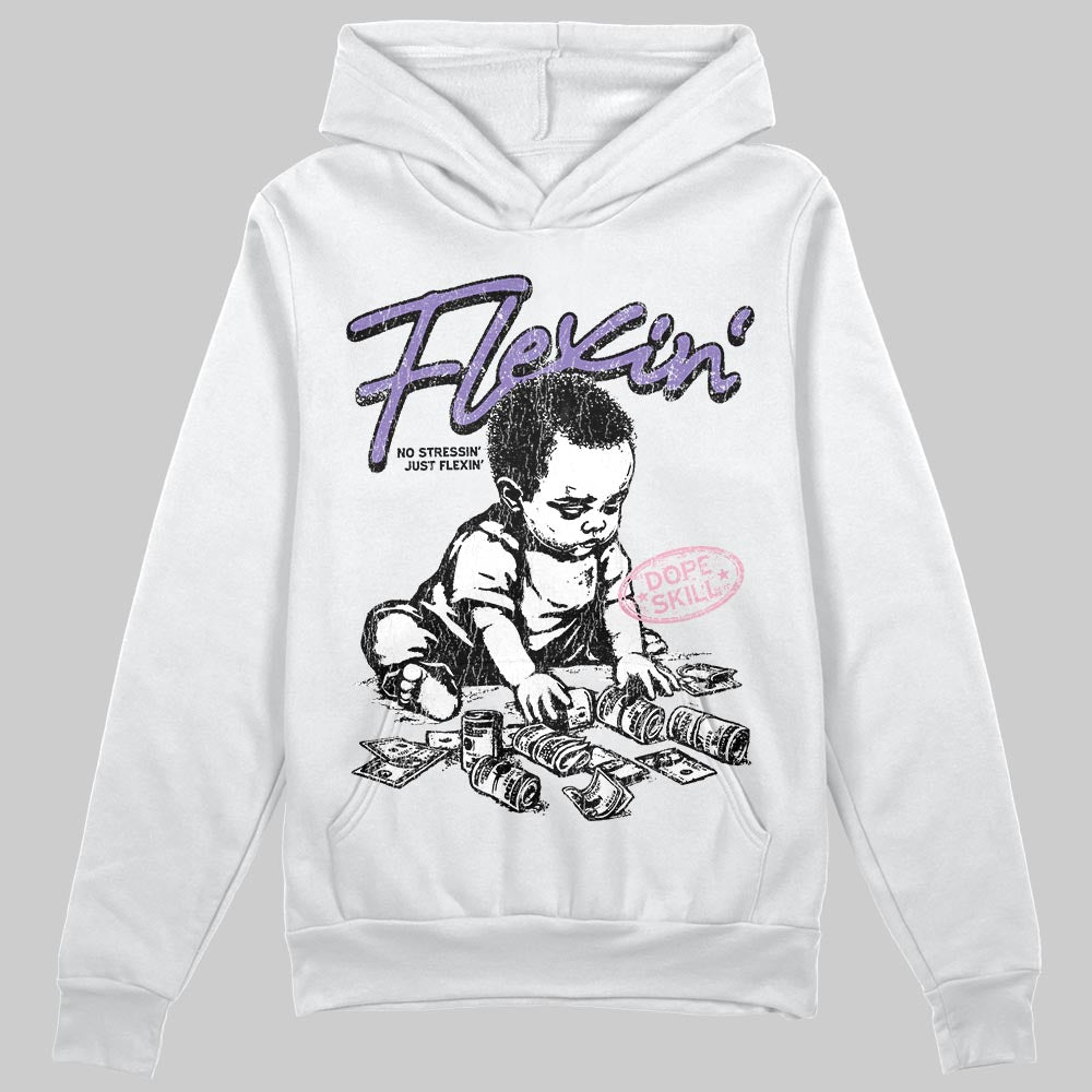 Jordan 11 "Mojave" DopeSkill Hoodie Sweatshirt Flexin' Graphic Streetwear - White