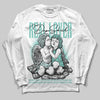 Jordan 11 Low "Igloo" DopeSkill Long Sleeve T-Shirt Real Lover Graphic Streetwear - White