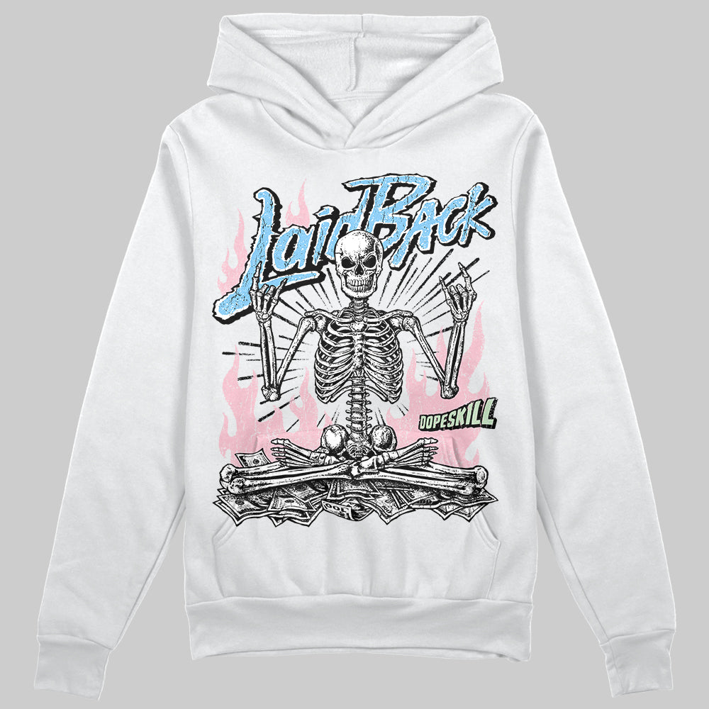 Jordan 4 Retro Valentine's Day (2026) (GS) DopeSkill Hoodie Sweatshirt Laid Back Graphic Streetwear - White