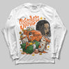 Jordan 3 “Starfish” DopeSkill Long Sleeve T-Shirt Stressless Graphic Streetwear - White 
