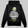 Neon Green Sneakers DopeSkill Hoodie Scared Money Don't Make No Money Graphic Streetwear - black