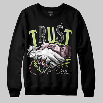 Chase B x Travis Scott x Jordan Jumpman Jack DopeSkill Sweatshirt Trust No One Graphic Streetwear - Black