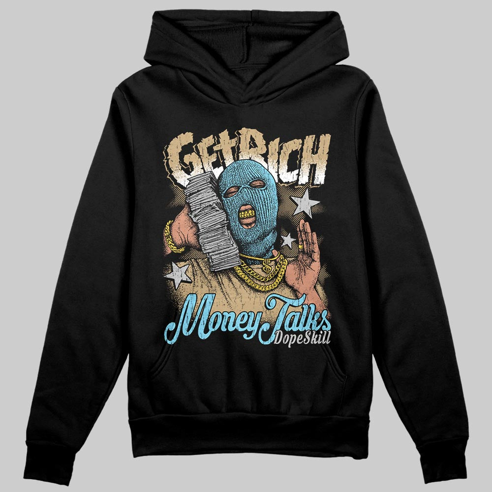 Jordan 11 City Pack “H-Town” DopeSkill Hoodie Sweatshirt Get Rich Graphic Streetwear - Black