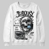 Jordan 5 Retro Wolf Grey (2026) DopeSkill Sweatshirt Jealousy Graphic Streetwear - White 