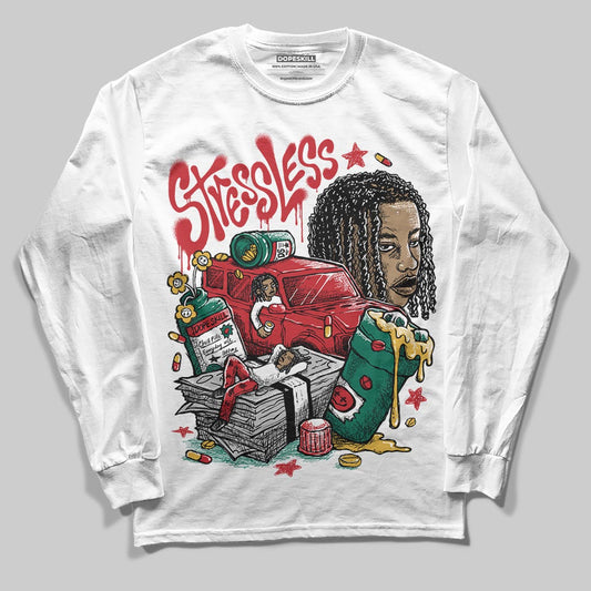 Jordan 3 Mexico 'El Vuelo' DopeSkill Long Sleeve T-Shirt Stressless Graphic Streetwear - White
