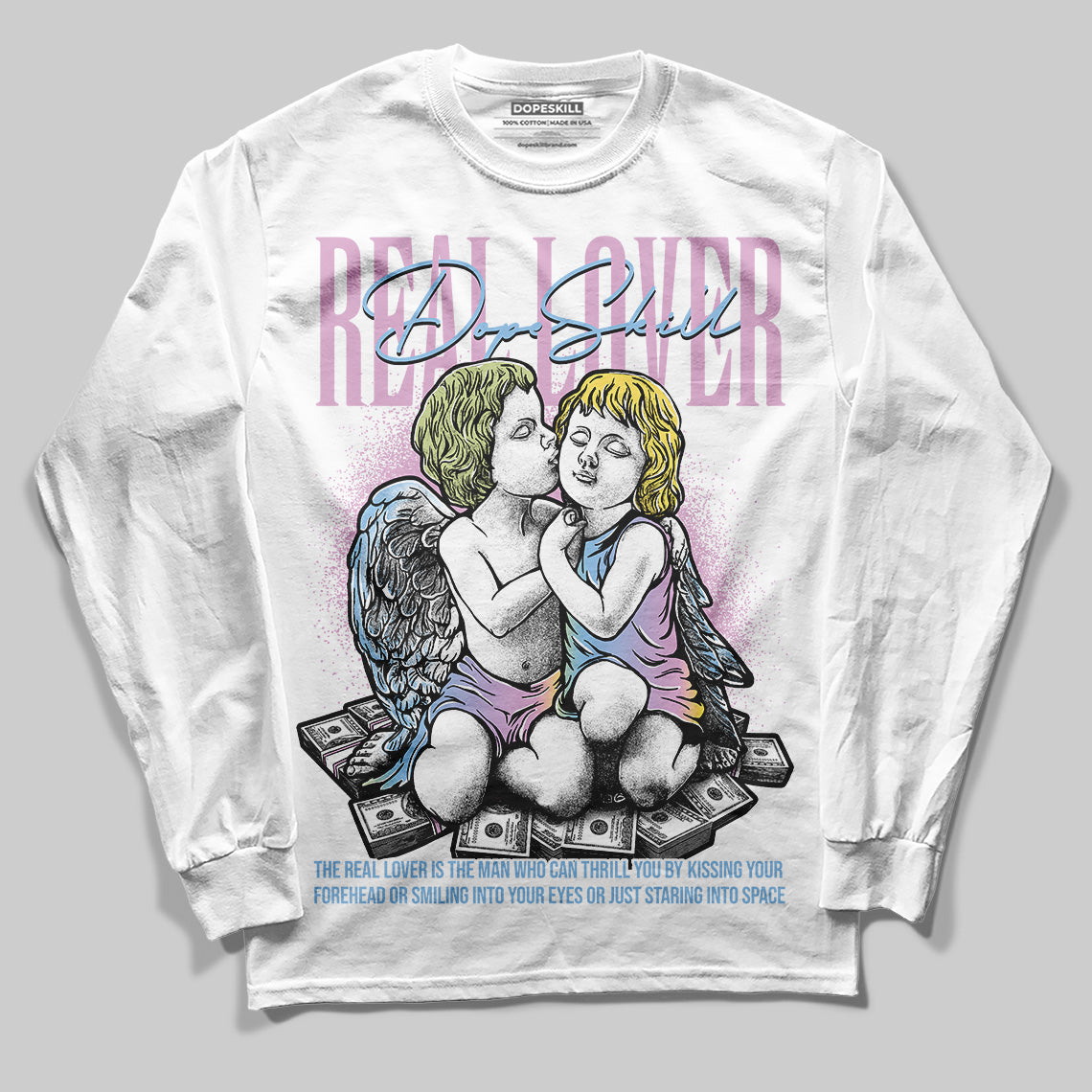 Jordan 5 “Year of the Snake” DopeSkill Long Sleeve T-Shirt Real Lover Graphic Streetwear - White