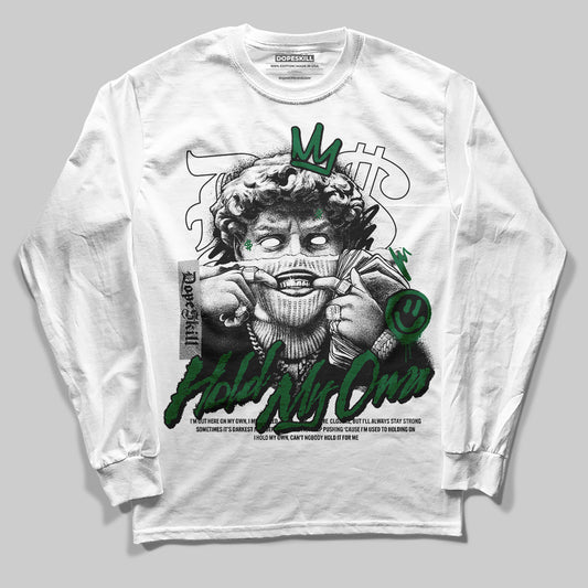 Jordan 13 GS “Pine Green” DopeSkill Long Sleeve T-Shirt In My Way Graphic Streetwear - WHite