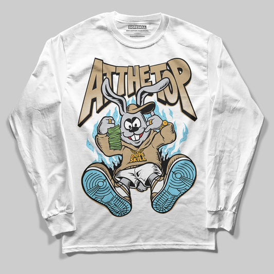 Jordan 11 City Pack “H-Town” DopeSkill Long Sleeve T-Shirt At The Top Graphic Streetwear - White