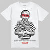 Black and White Sneakers DopeSkill T-Shirt Scared Money Don't Make No Money Graphic Streetwear - White 