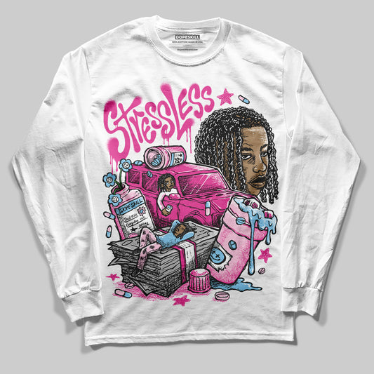 Jordan 6 “Doernbecher” DopeSkill Long Sleeve T-Shirt Stressless Graphic Streetwear - White