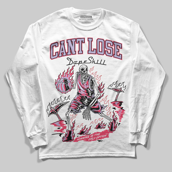 Jordan 5 Low “Peanut Butter Jelly” DopeSkill Long Sleeve T-Shirt Cant Lose Graphic Streetwear - White
