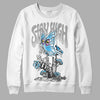 Dunk Low ‘Pure Platinum’ DopeSkill Sweatshirt Stay High Graphic Streetwear - White