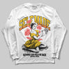 Yellow Sneakers DopeSkill Long Sleeve T-Shirt Self Made Graphic Streetwear - White