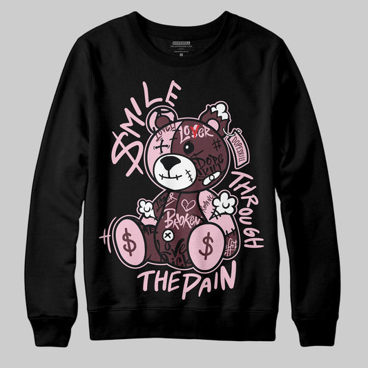Asics Gel-Cumulus 16 "Port Royal" DopeSkill Sweatshirt Smile Through The Pain Graphic Streetwear - Black