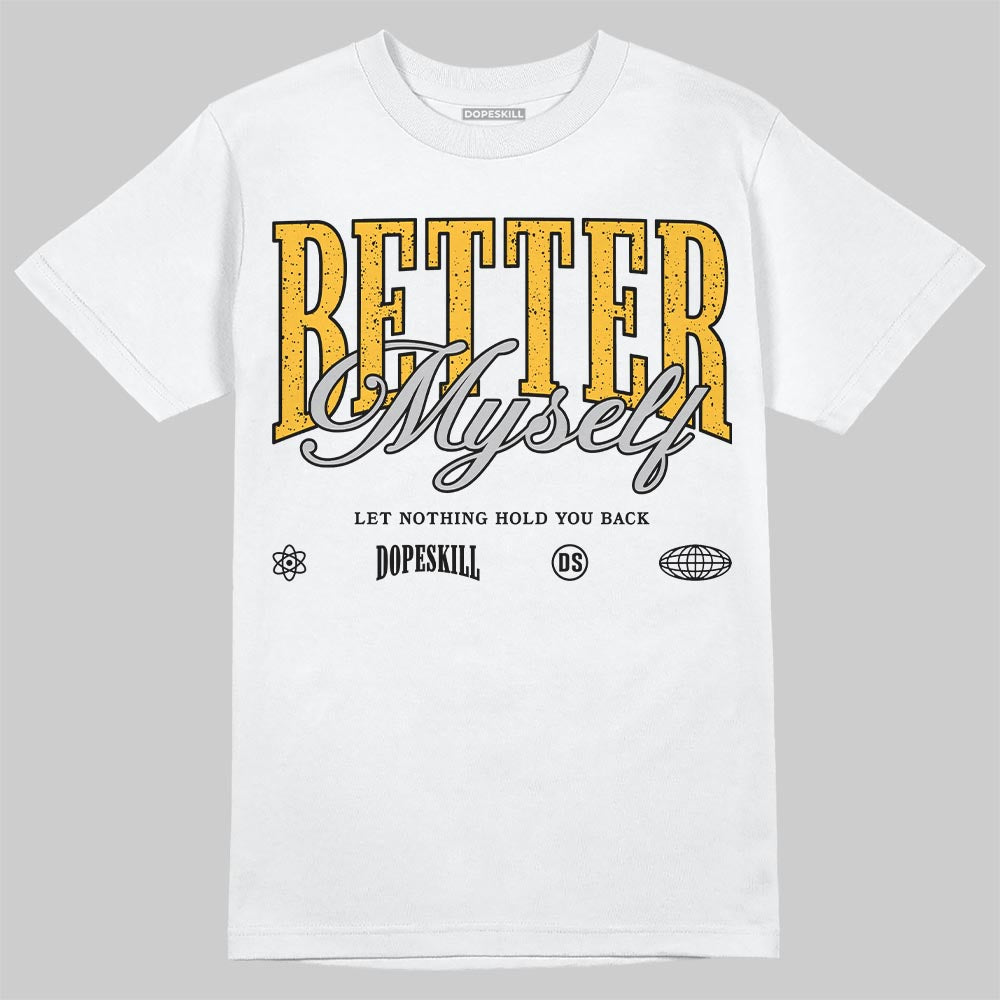 Jordan 5 'Tokyo' DopeSkill T-Shirt Better Myself Graphic Streetwear - White 