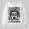 Foamposite Pro 'Pine Green' DopeSkill Sweatshirt Root of Evil Graphic Streetwear - White 
