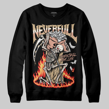 TAN Sneakers DopeSkill Sweatshirt NeverFull Graphic Streetwear - black