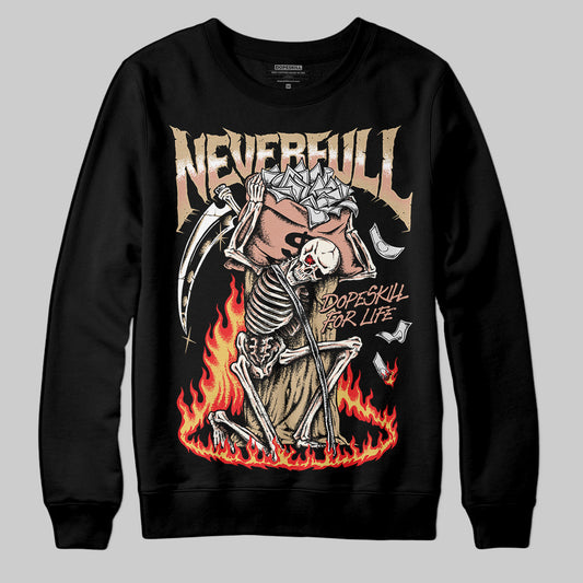 TAN Sneakers DopeSkill Sweatshirt NeverFull Graphic Streetwear - black