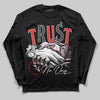 Awake NY x Air Jordan 5 Arctic Pink DopeSkill Long Sleeve T-Shirt Trust No One Graphic Streetwear - black