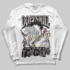 A Ma Maniére x Air Jordan 6 Retro “Smoky Mauve”⁠ DopeSkill Long Sleeve T-Shirt Sorry I've Been Trappin Graphic Streetwear - White