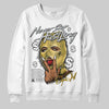 Jordan 12 "Phantom" DopeSkill Sweatshirt Never Stop Hustling Graphic Streetwear - White