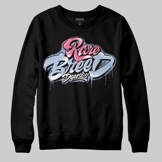 Jordan 3 GS “Cobalt Bliss” DopeSkill Sweatshirt Rare Breed Type Graphic Streetwear - Black