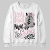 Jordan 5 OG “35th Anniversary” DopeSkill Sweatshirt Real Ones Move In Silence Graphic Streetwear - White