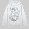 Jordan 5 Retro Wolf Grey (2026) DopeSkill Hoodie Sweatshirt Real Y2K Players Graphic Streetwear - White 